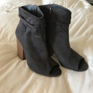 Gray Booties